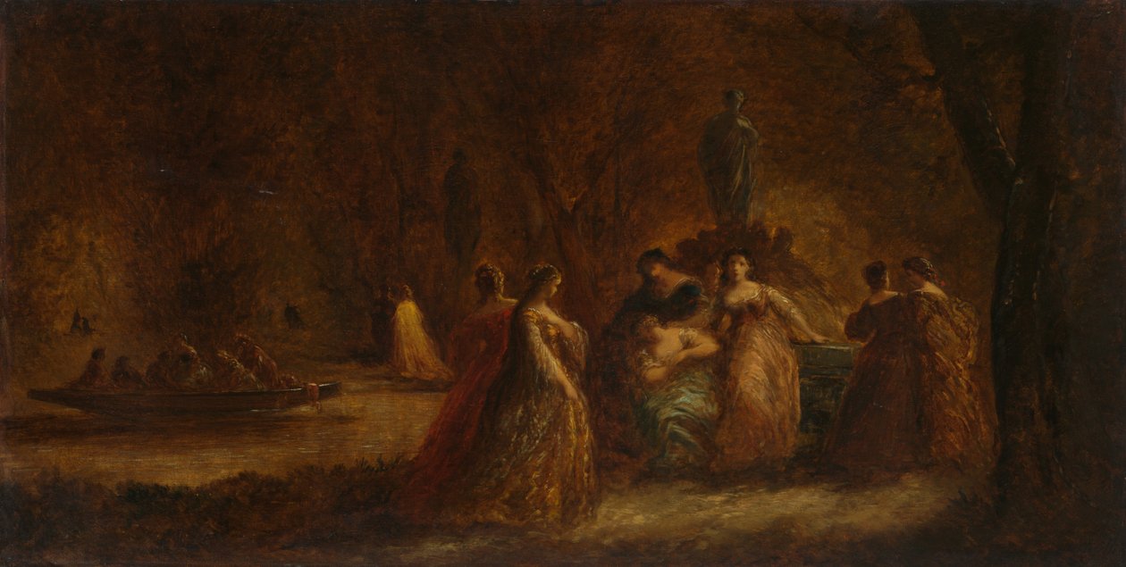 Orman Partisi by Adolphe Monticelli