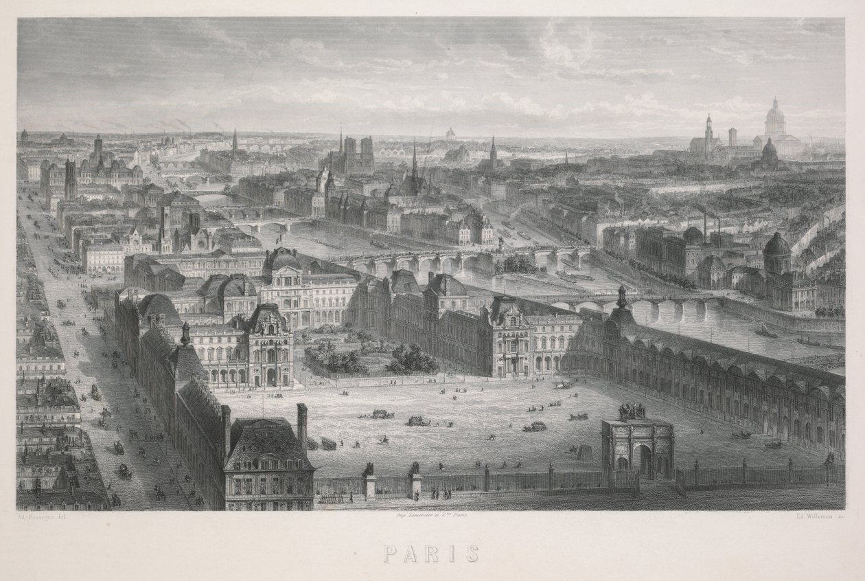 Paris by Adolphe Rouargue