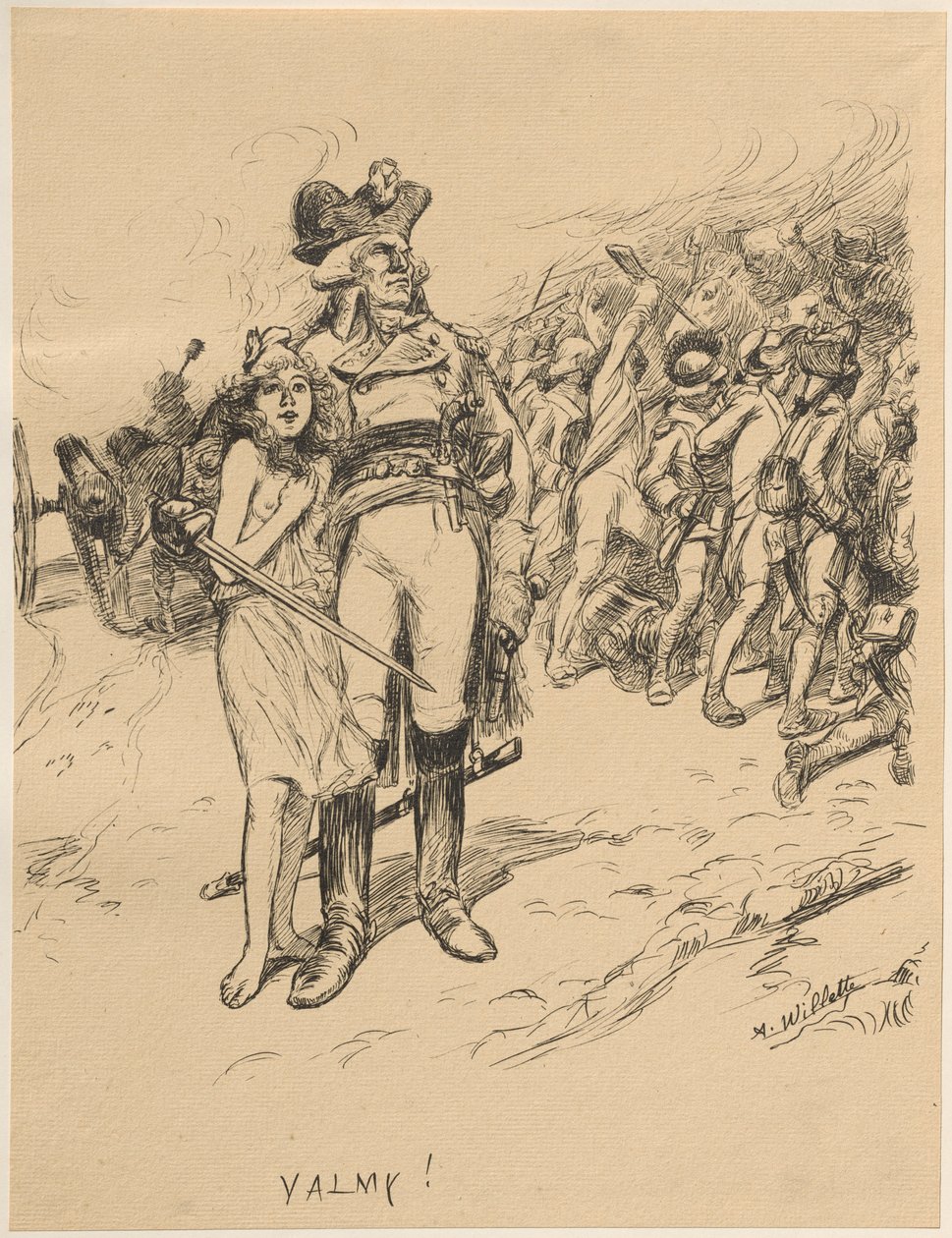 Valmi by Adolphe Willette