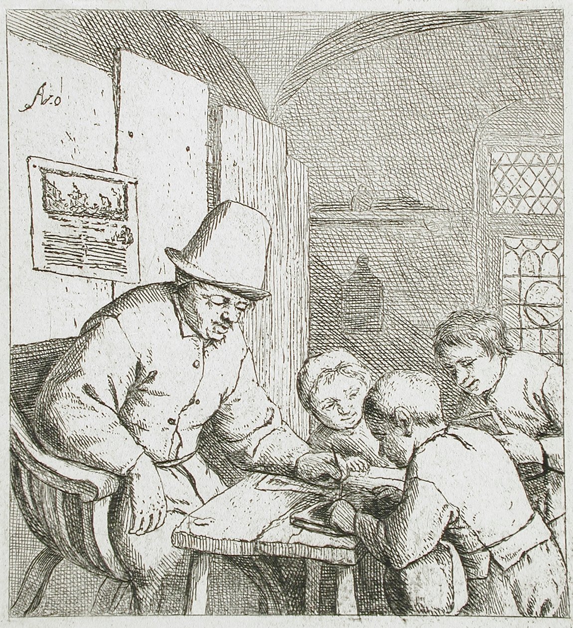 okul müdürü by Adriaen Jansz. van Ostade