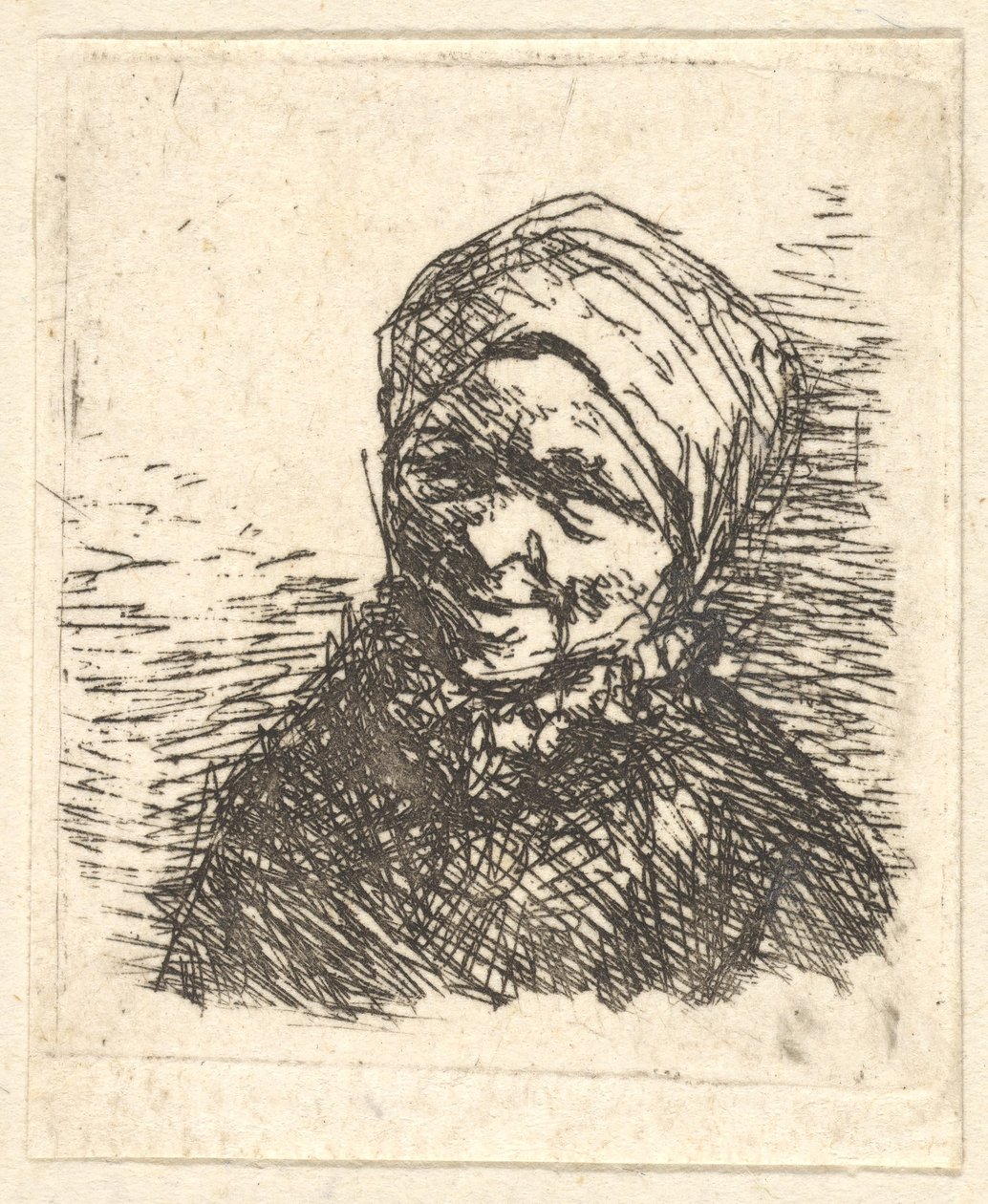 Köylü Kadın, 1610-85. by Adriaen Jansz. van Ostade