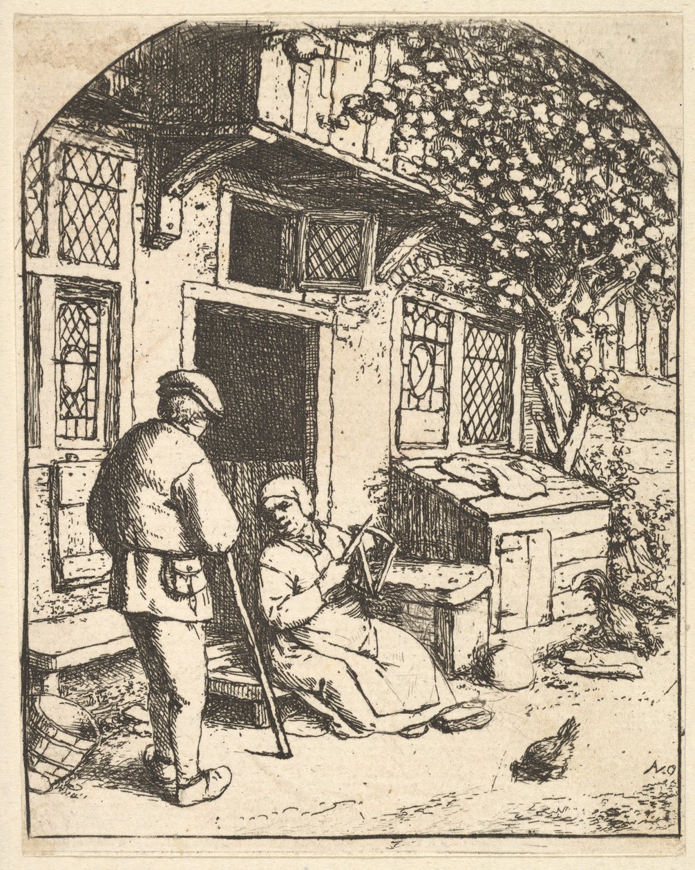 Sarıcı, 1610-85. by Adriaen Jansz. van Ostade