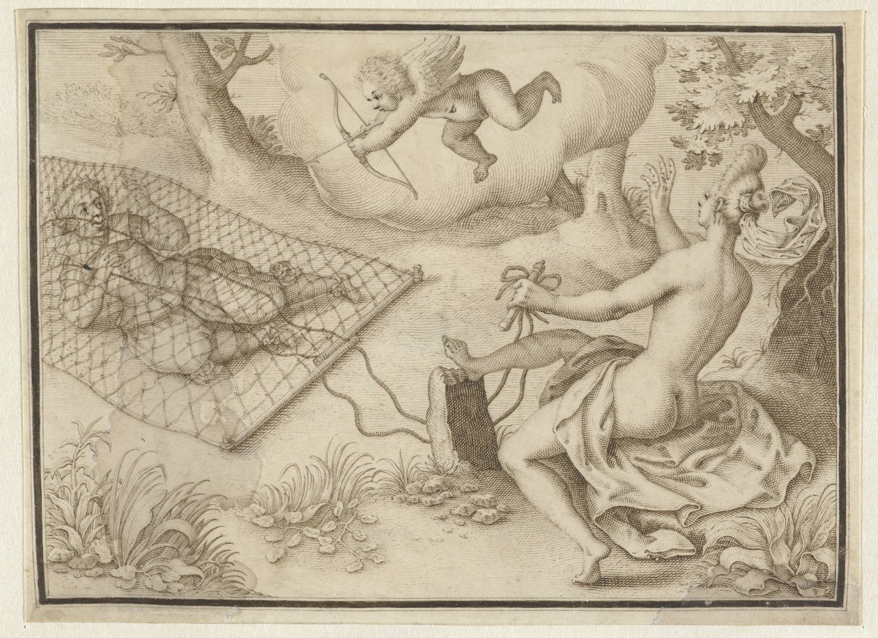 savaş ağı by Adriaen Matham (possibly)