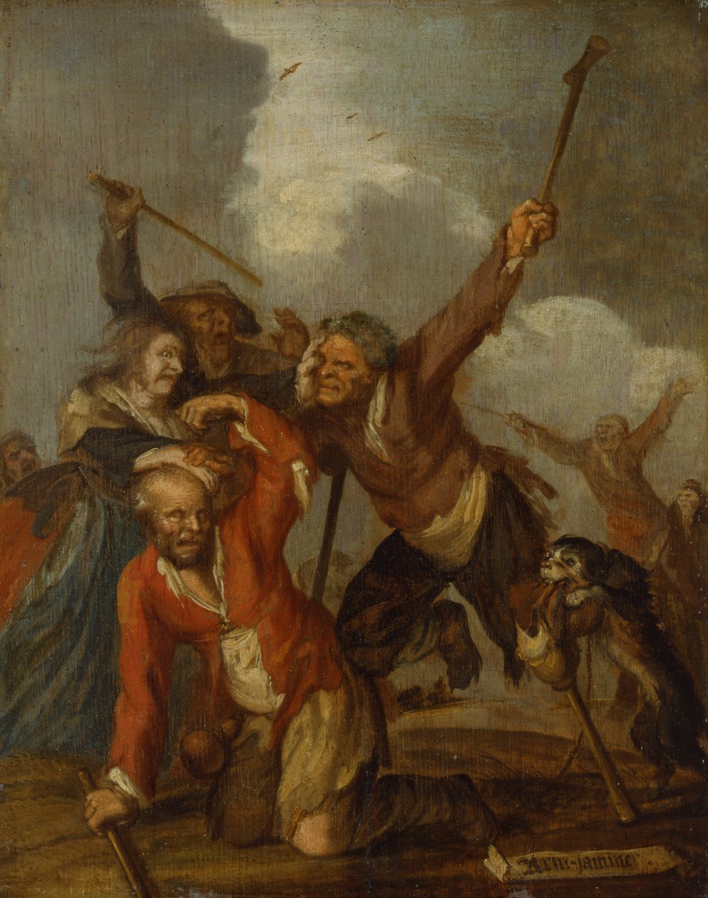 Sefalet by Adriaen Pietersz van de Venne