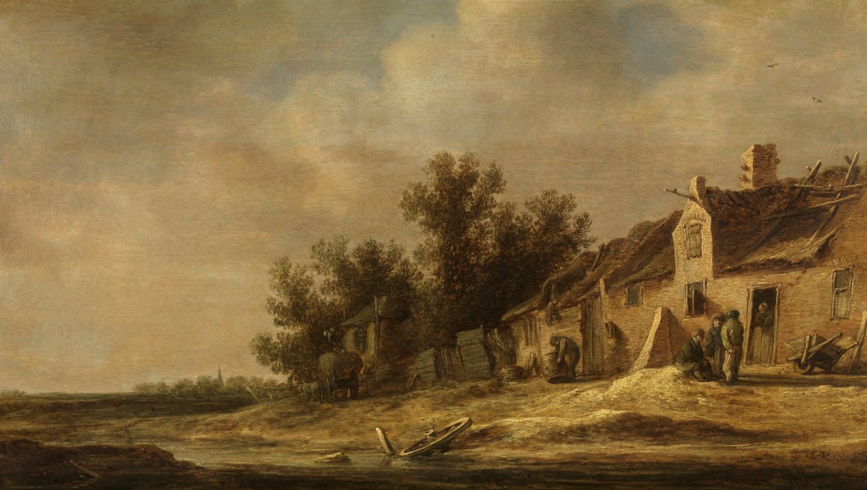 Manzara (panel üzerine yağ) by Adriaen Thomasz Key