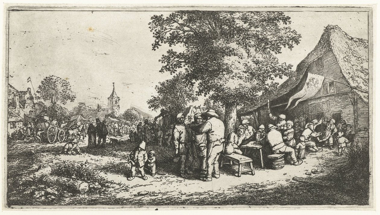 Börenkermis by Adriaen van Ostade