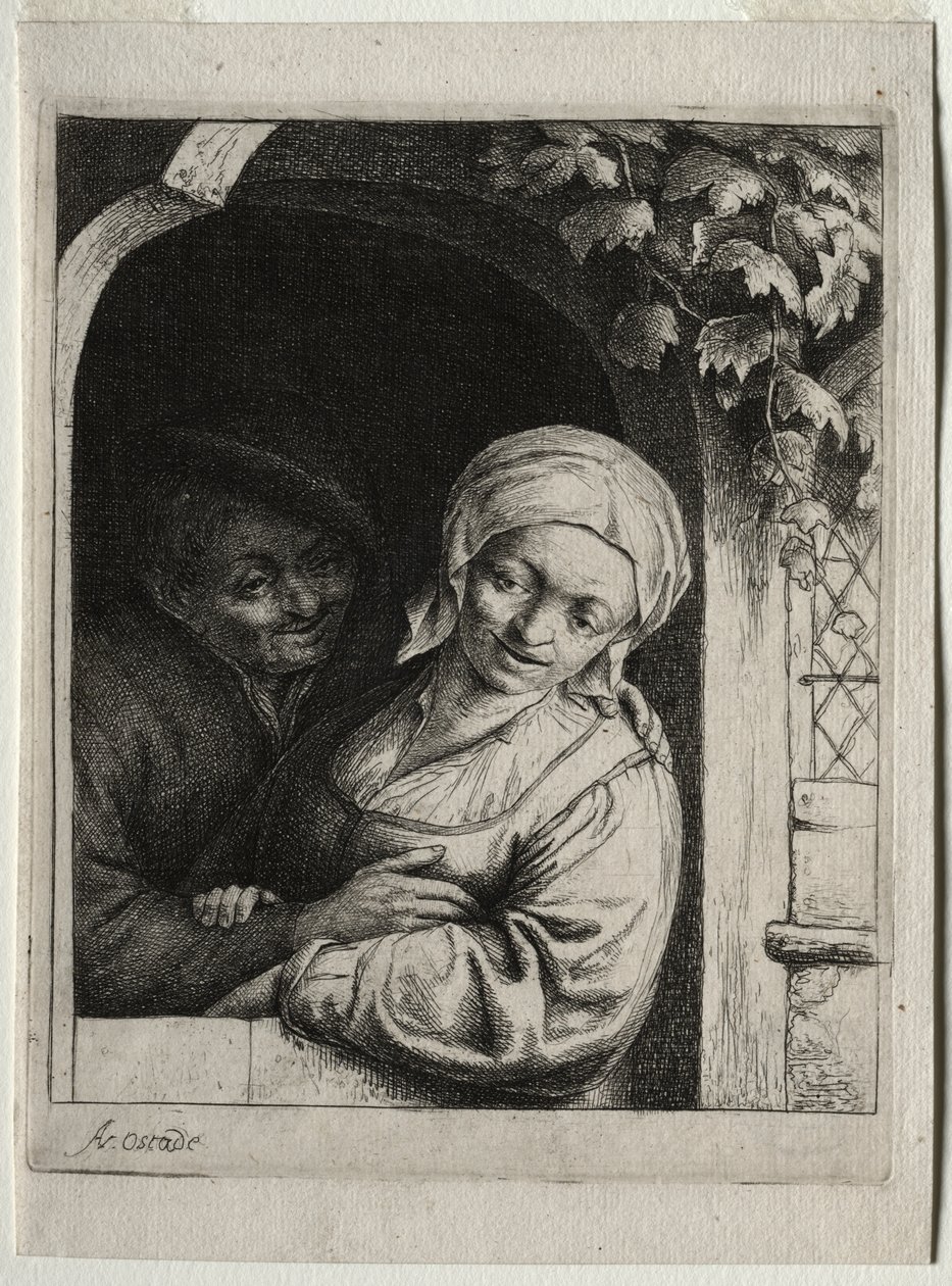 Kırsal Hassasiyet (Köy Romantizmi) by Adriaen van Ostade