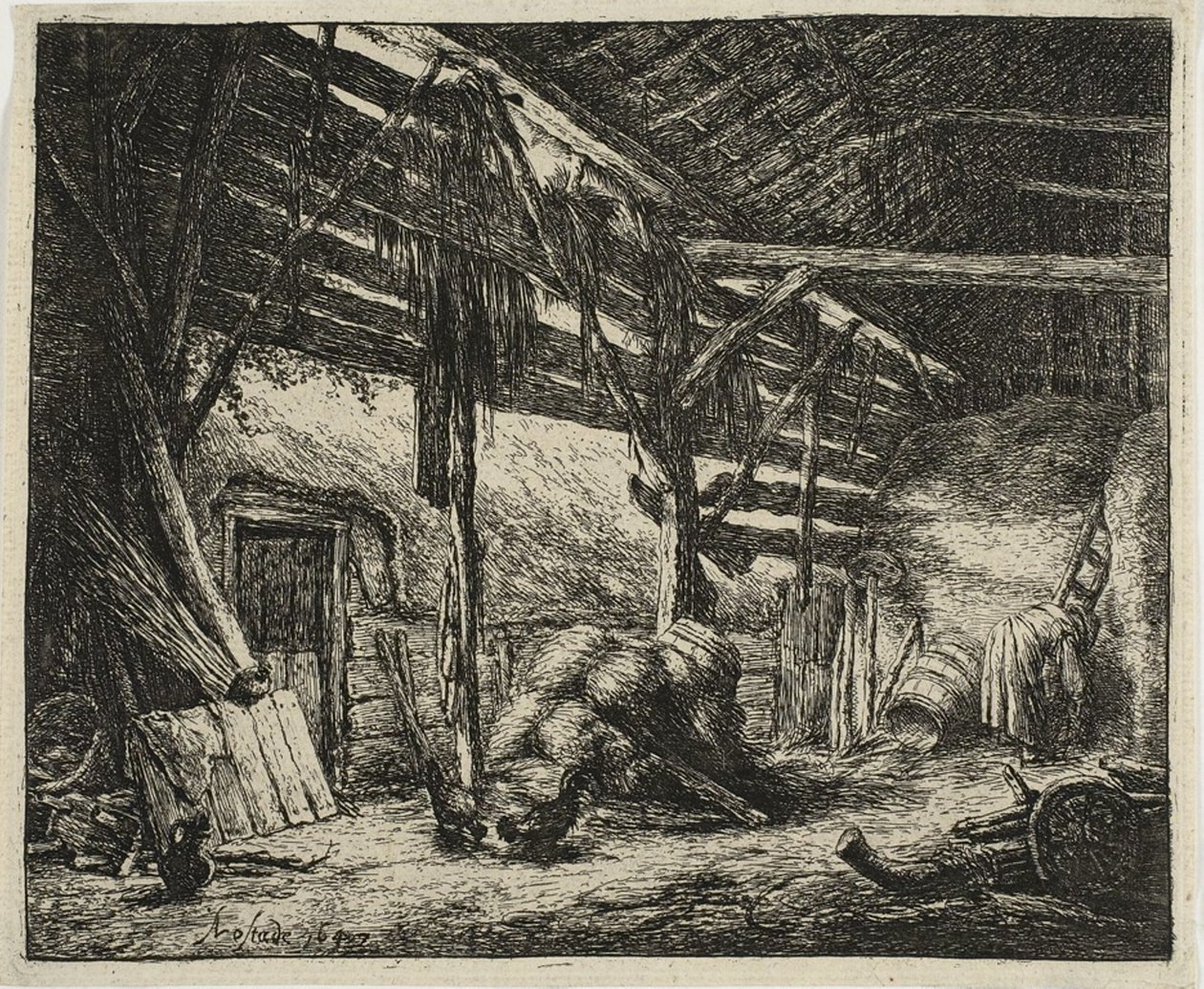ahır by Adriaen van Ostade