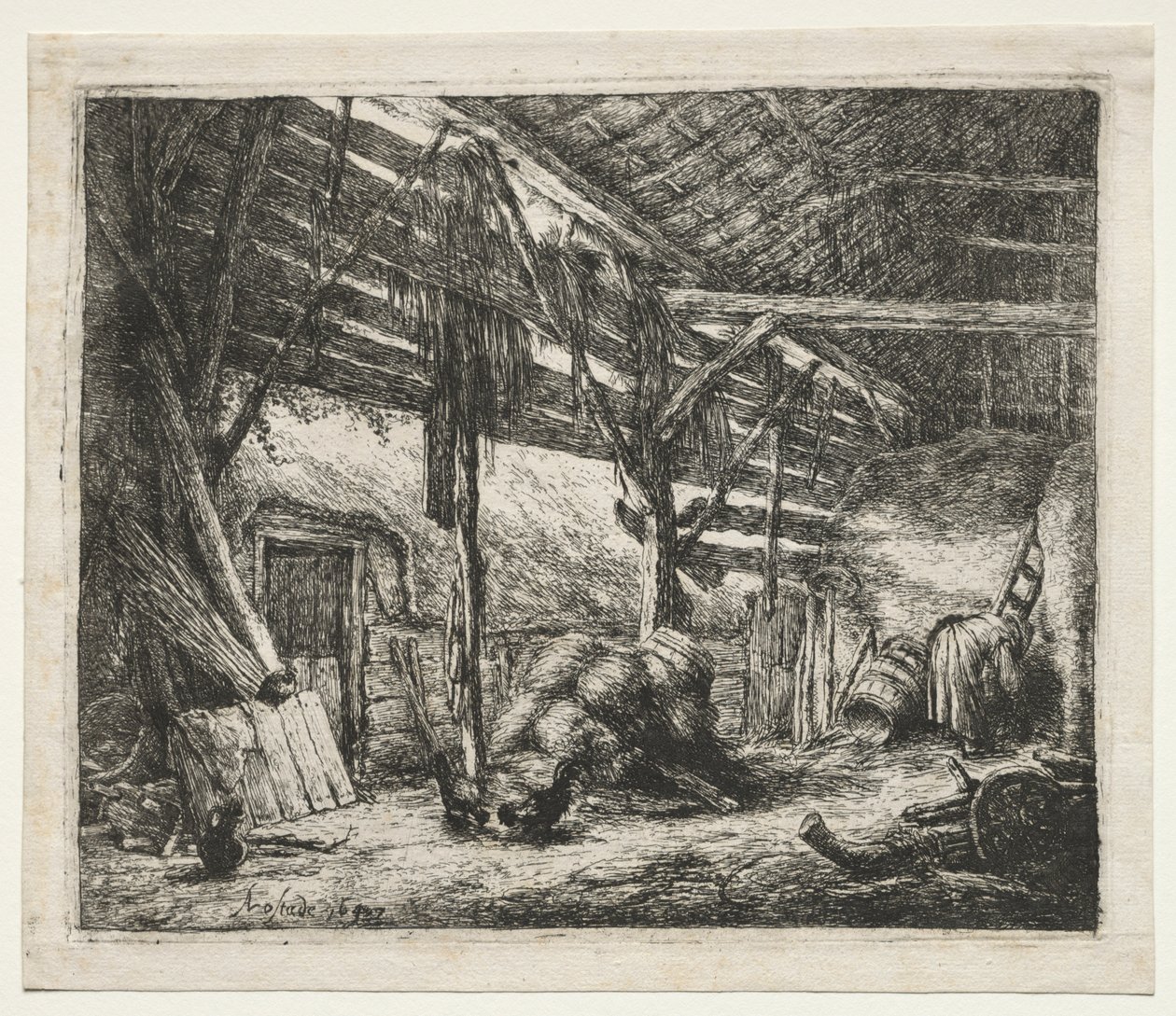 ahır by Adriaen van Ostade