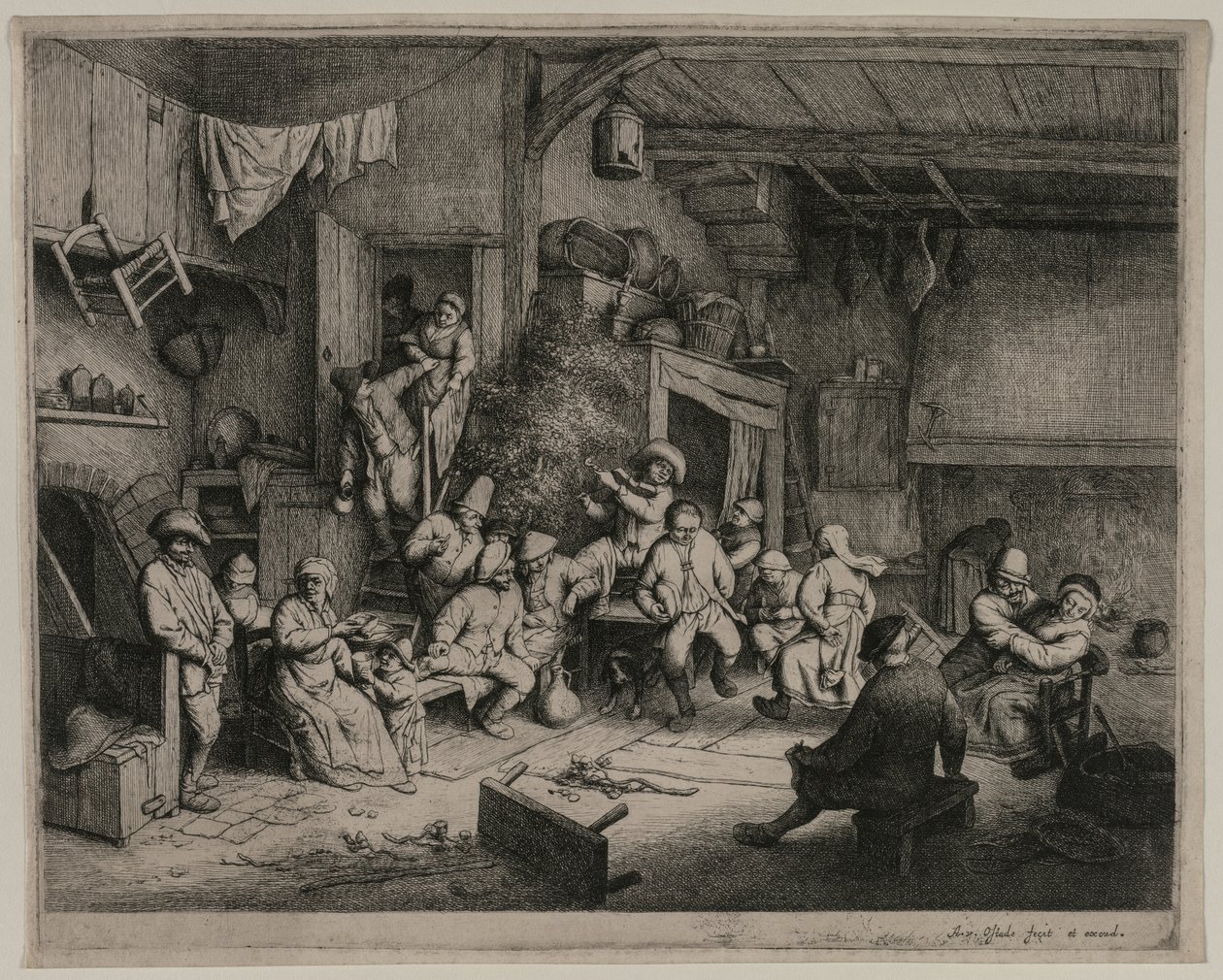 Handaki Dans by Adriaen van Ostade