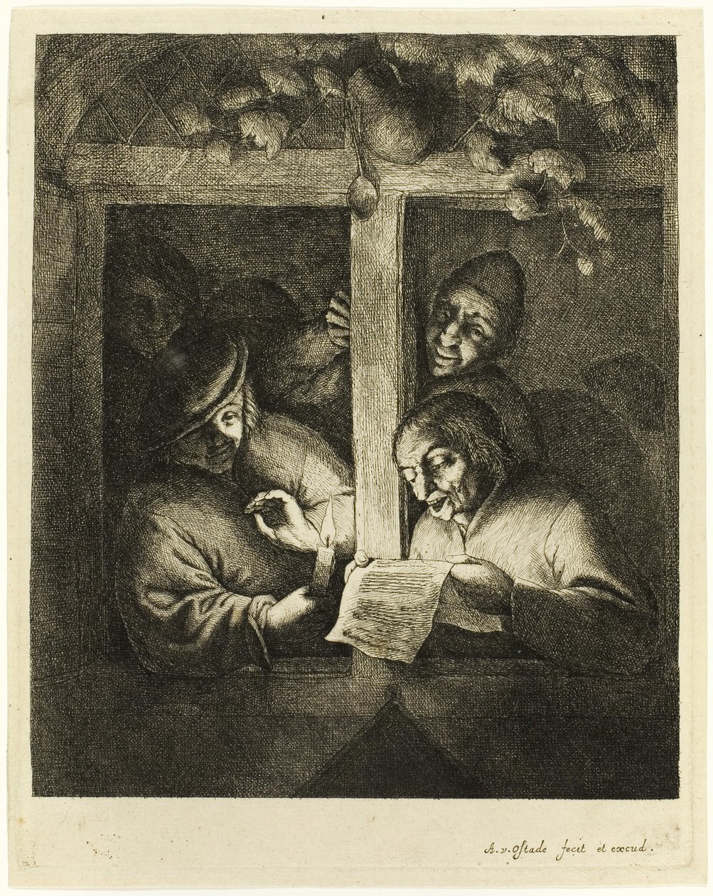 Şarkıcılar by Adriaen van Ostade