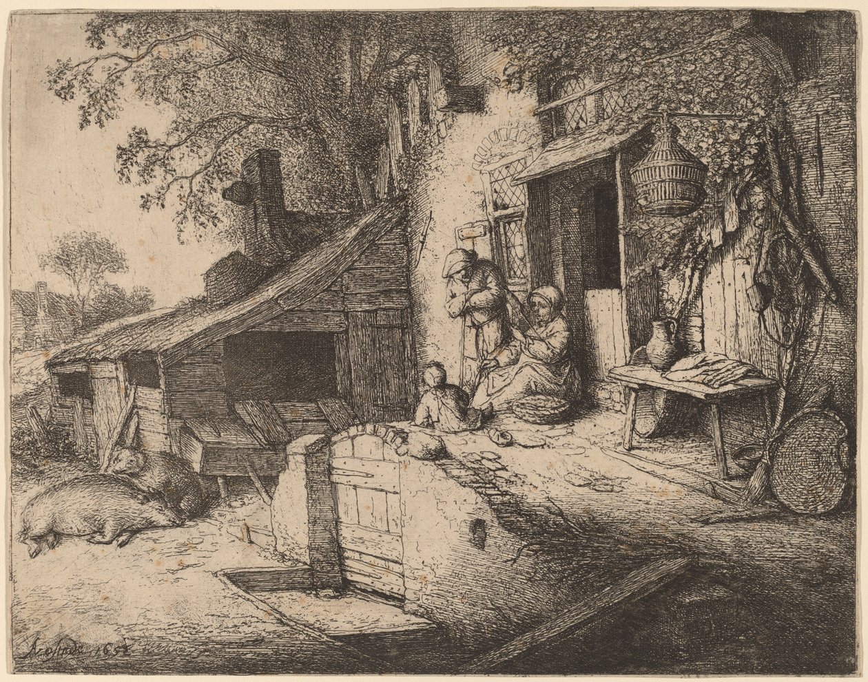 döndürücü by Adriaen van Ostade
