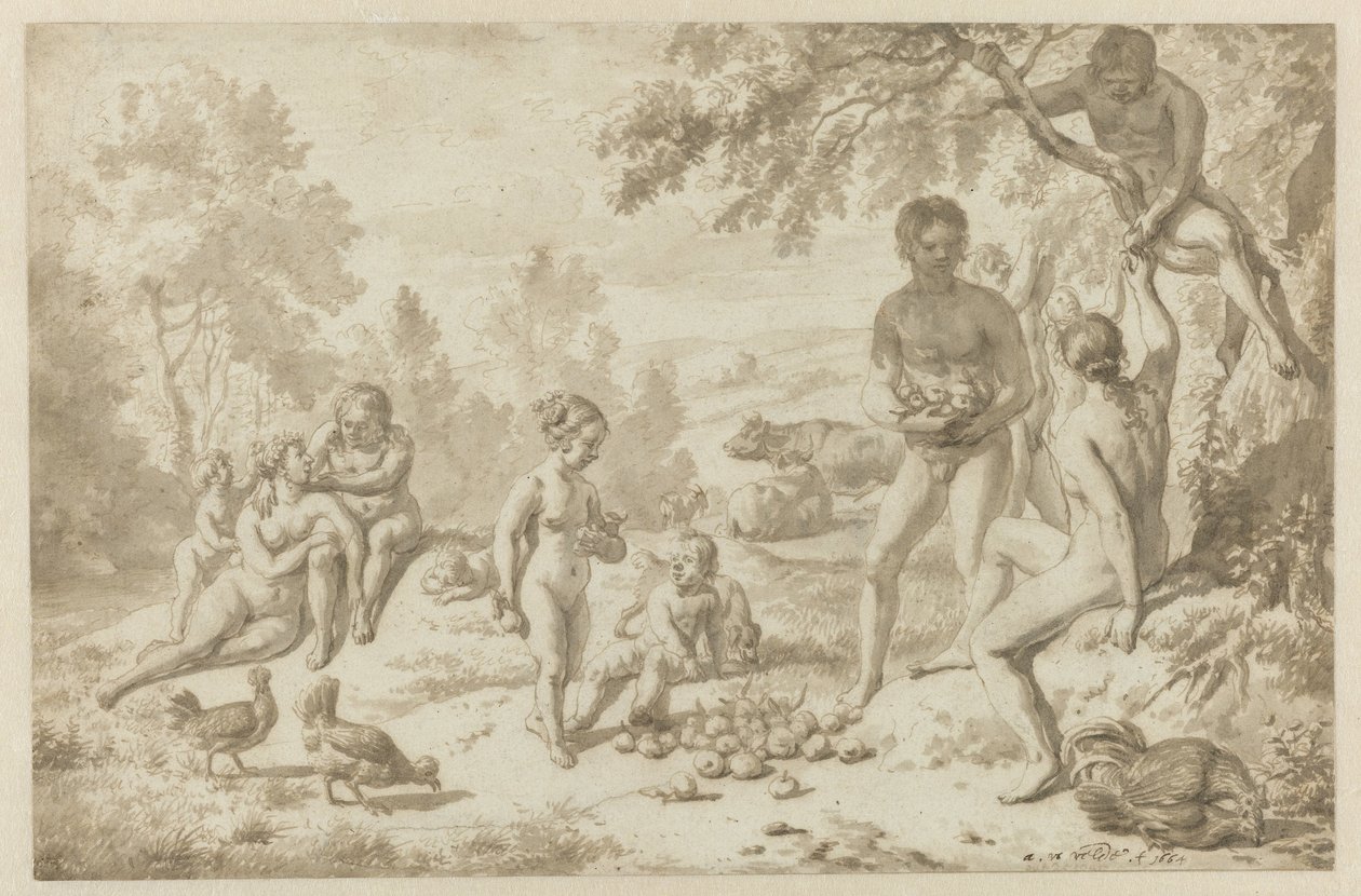 Altın Çağ by Adriaen van de Velde