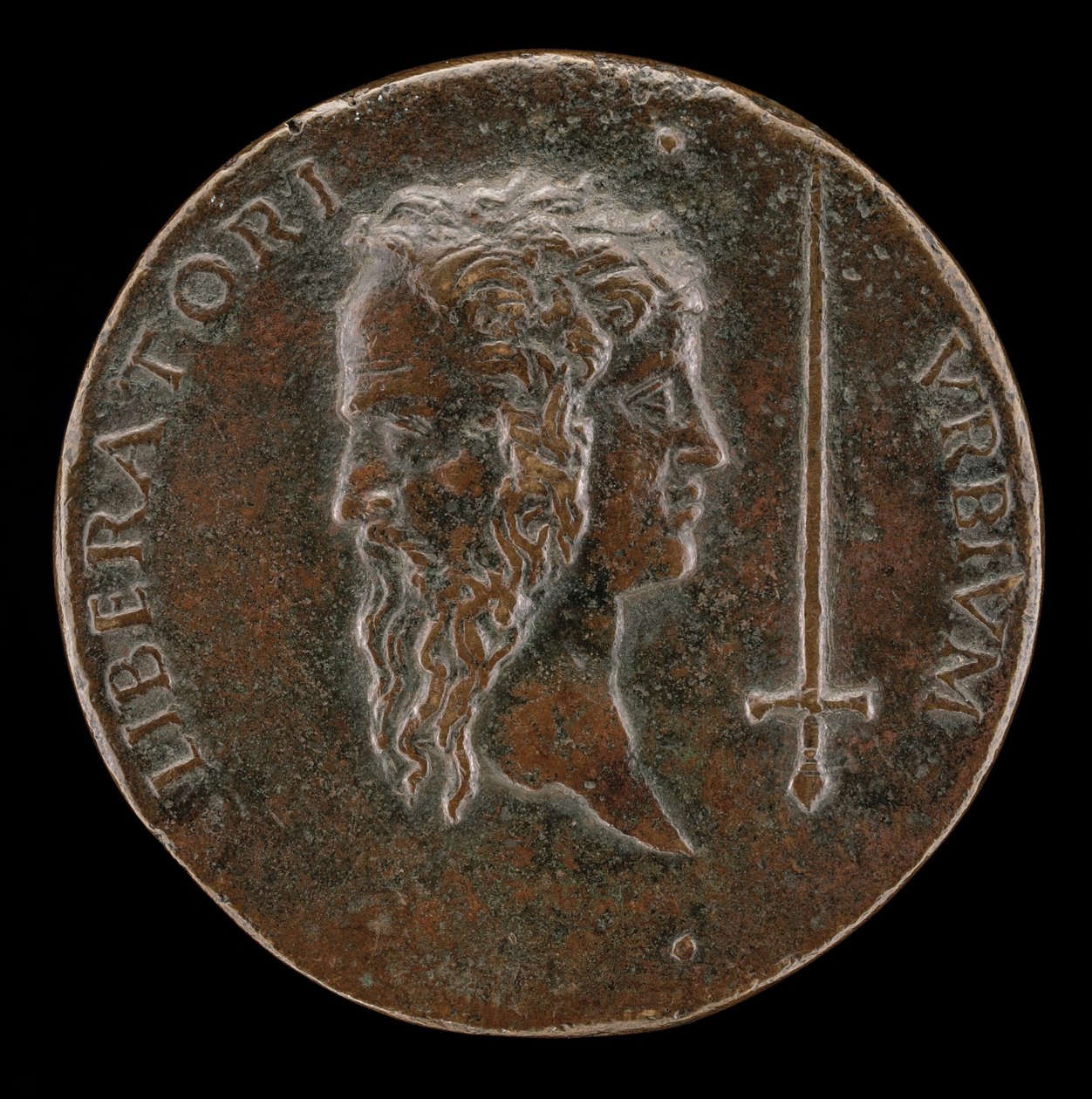 Janiform Head [ters], 14951496. by Adriano Fiorentino