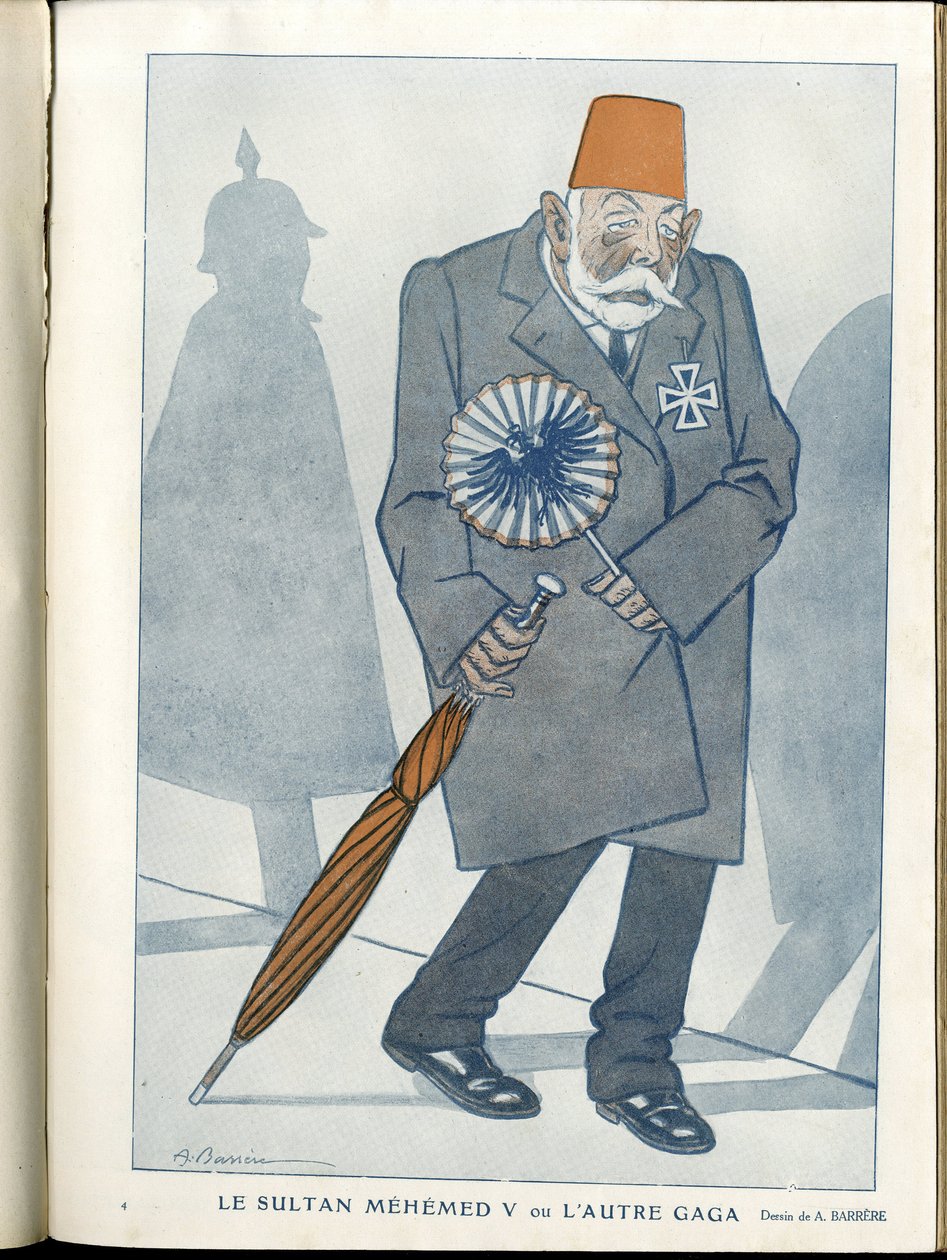 “Fantasio”””daki Bir Barrere (1874-1931) İllüstrasyonu by Adrien Barrere