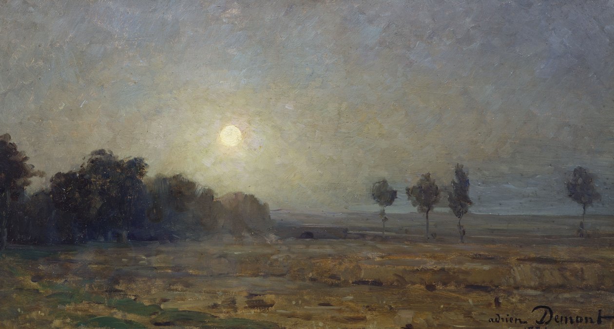 Nişan için Çalışma, 1886 by Adrien Louis Demont