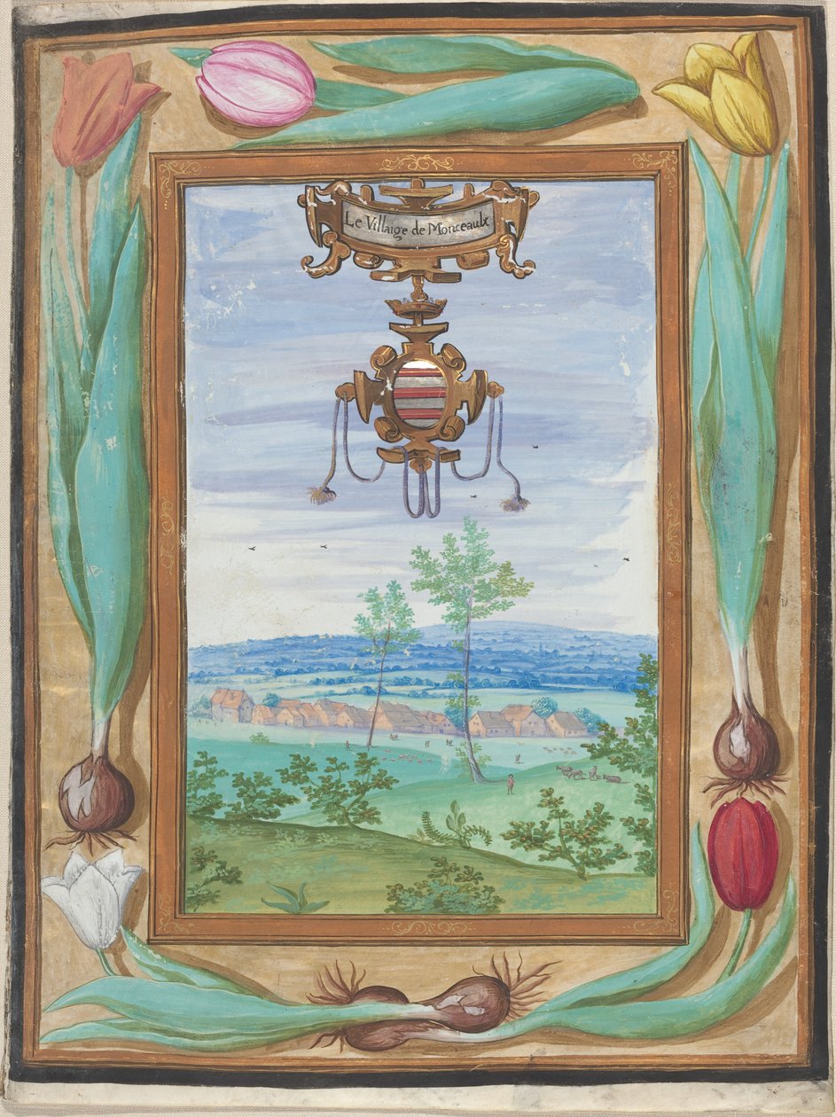 Monceaulx Köyü by Adrien Montigny