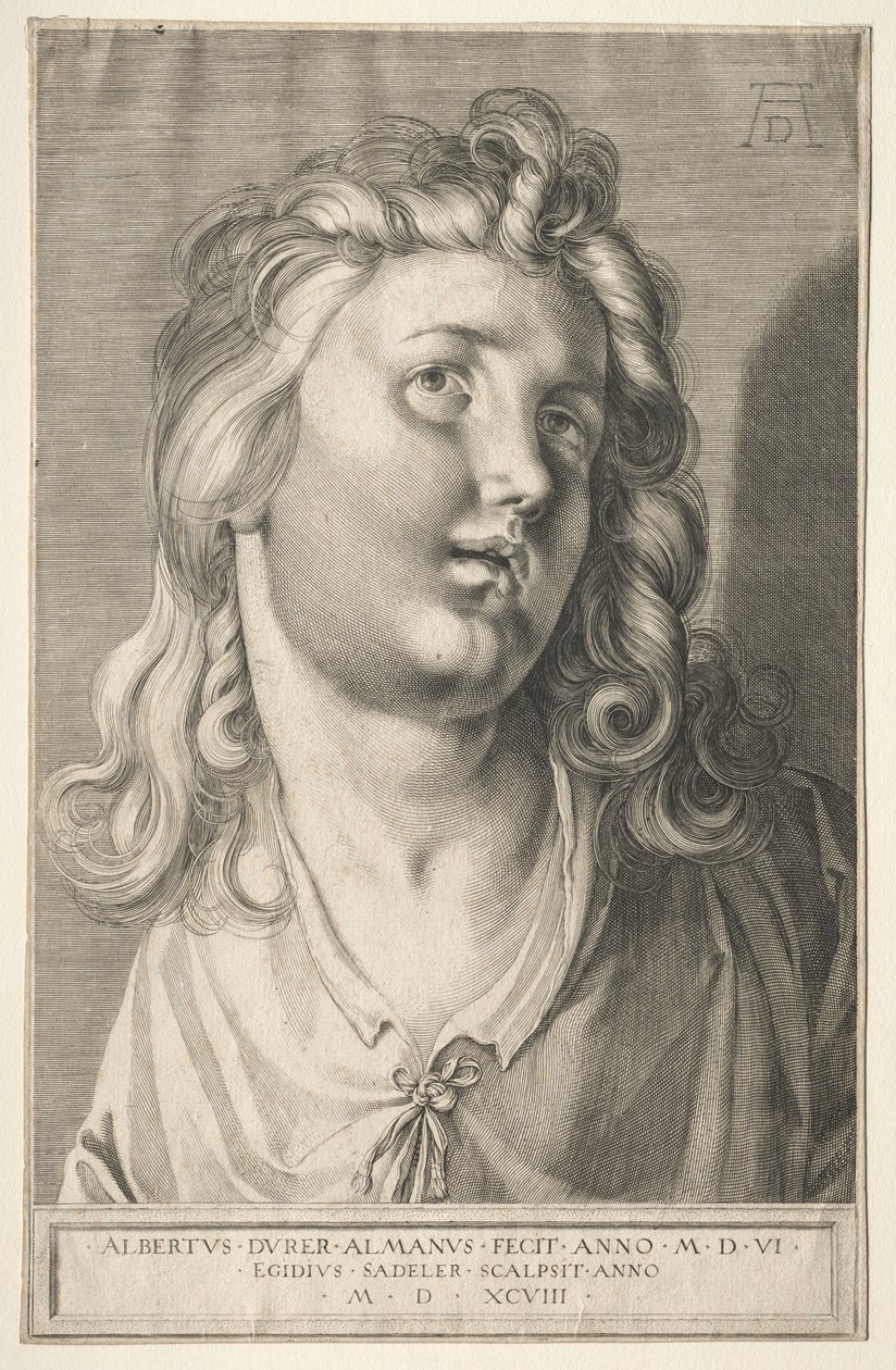 Kadın Baş, 1598. by Aegidius Sadeler