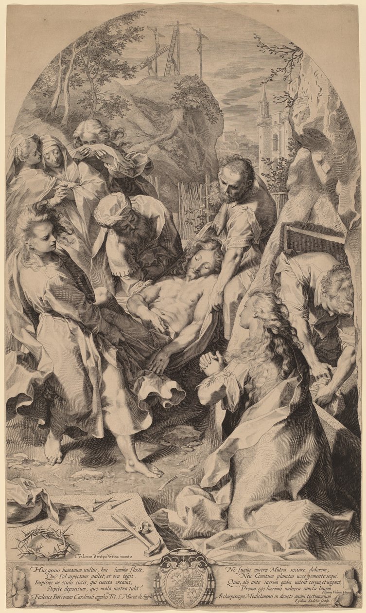 mezar by Aegidius Sadeler II after Federico Barocci