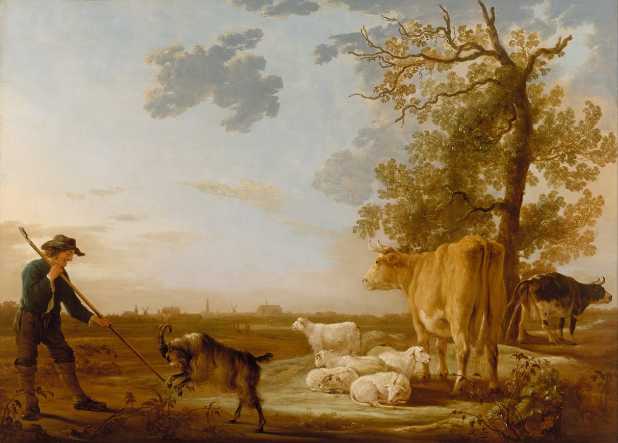 Sığır ile manzara by Aelbert Cuyp