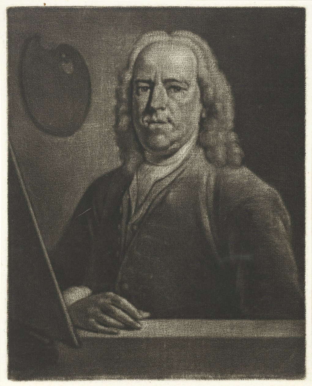 Gerard Hoet'nin Portresi by Aert Schouman