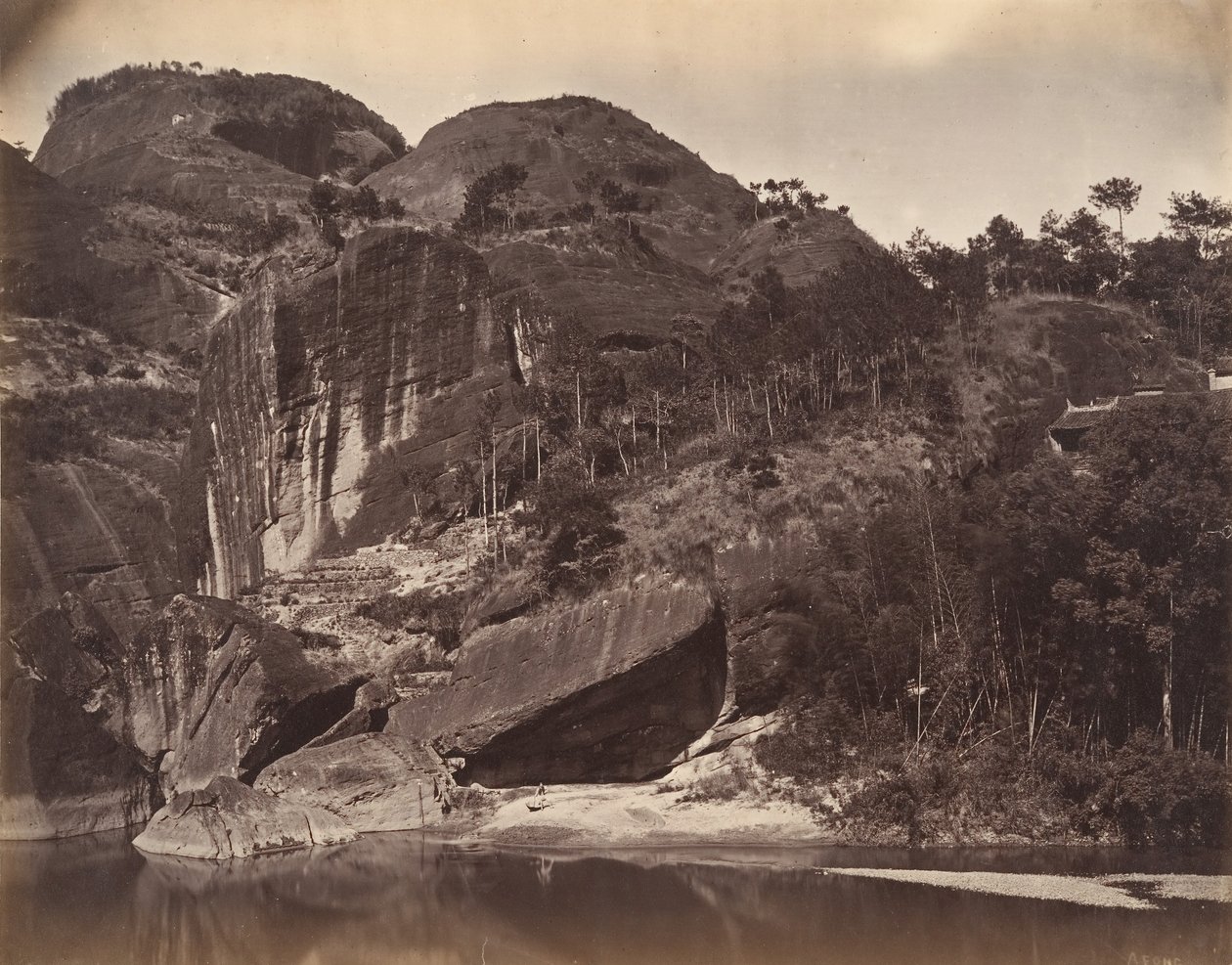 Hisiu Zirvesi, yaklaşık 1869. by Afong Lai