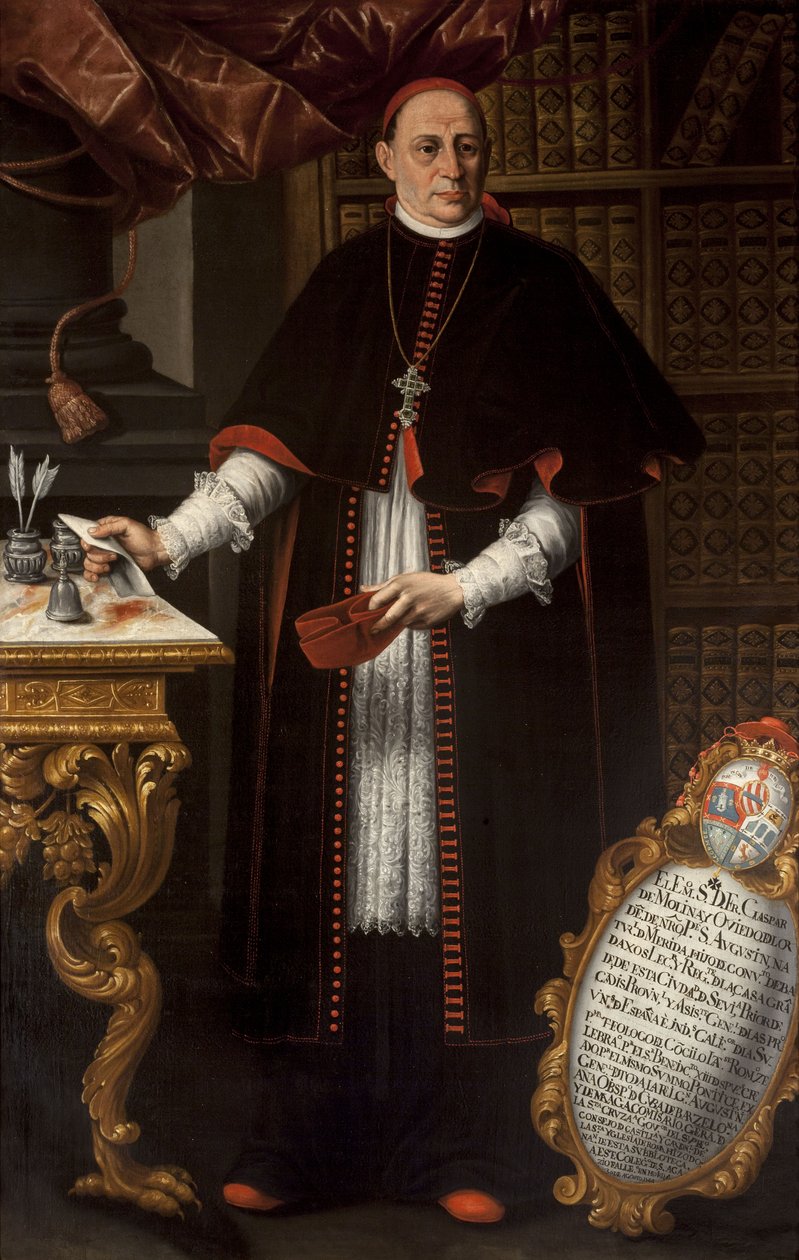 Kardinal Gaspar de Molina ve Oviedo by After Alonso Miguel de Tovar