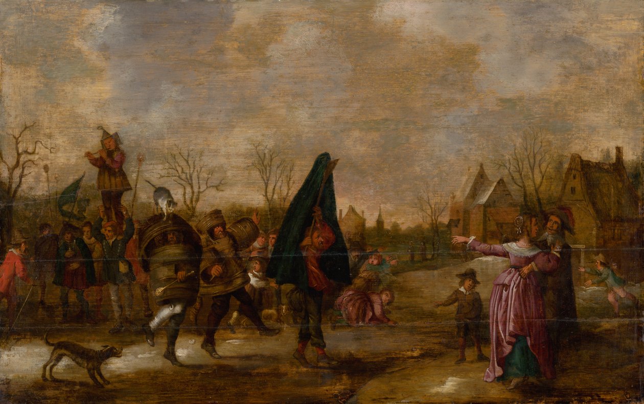 Carnival Procession by After Adriaen van de Venne