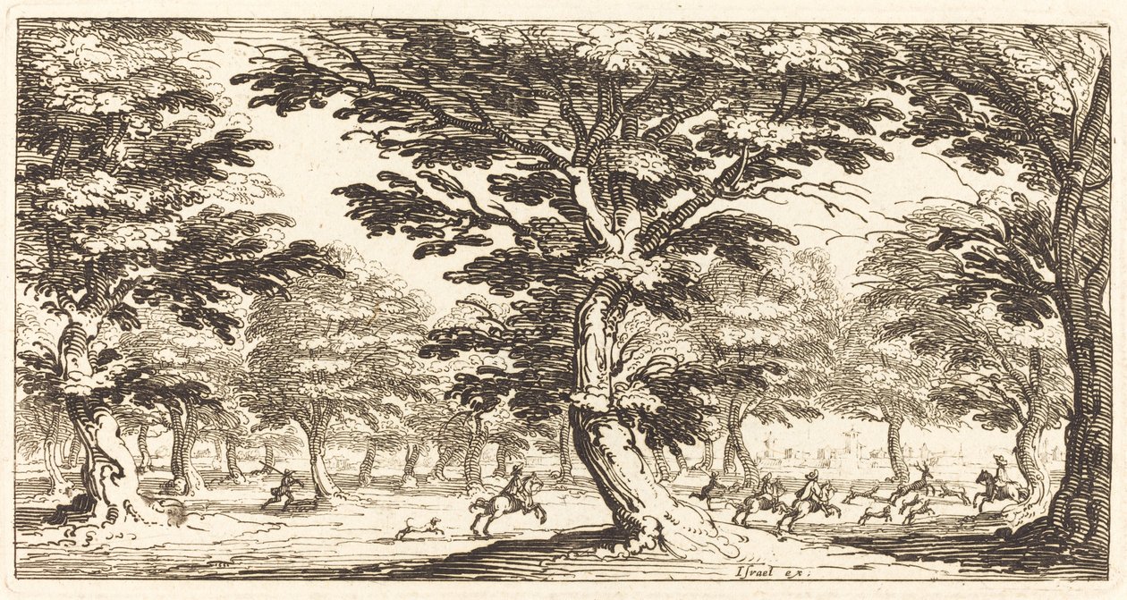 Manzara by After Jacques Callot