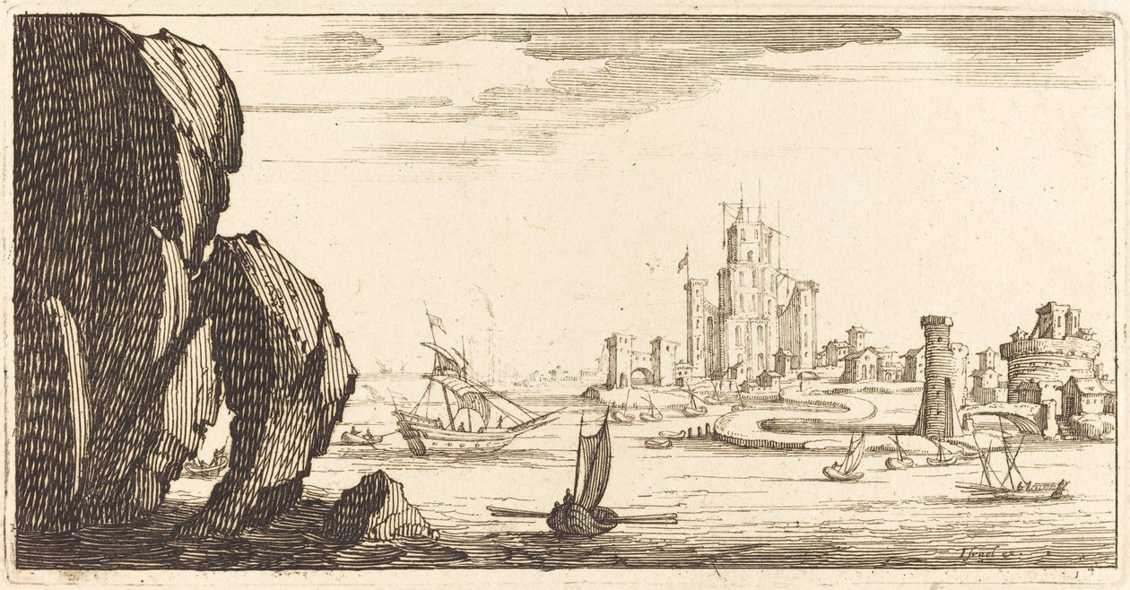 Manzara by After Jacques Callot