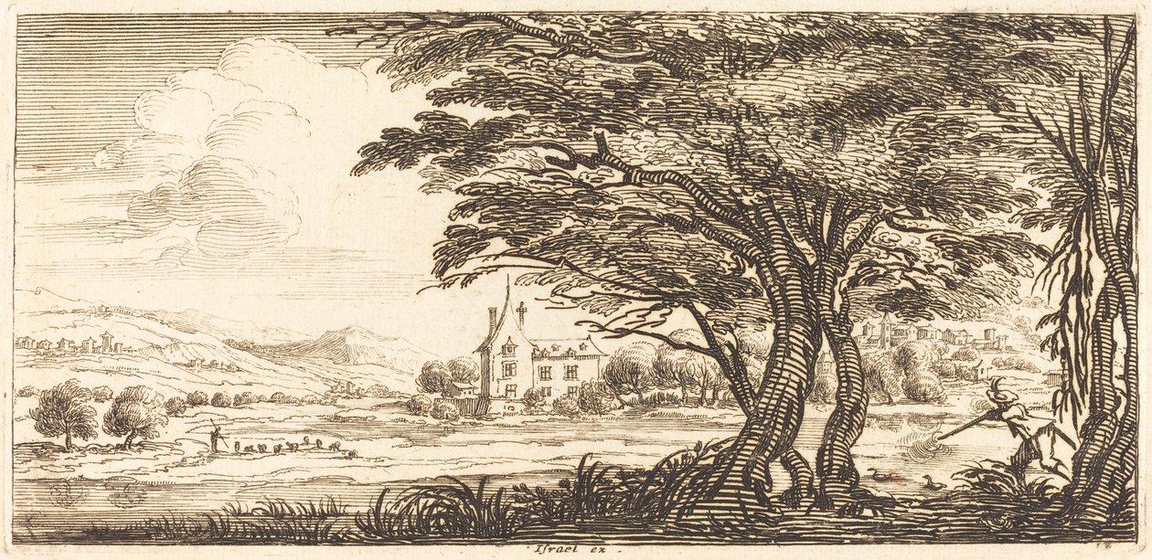 Manzara by After Jacques Callot