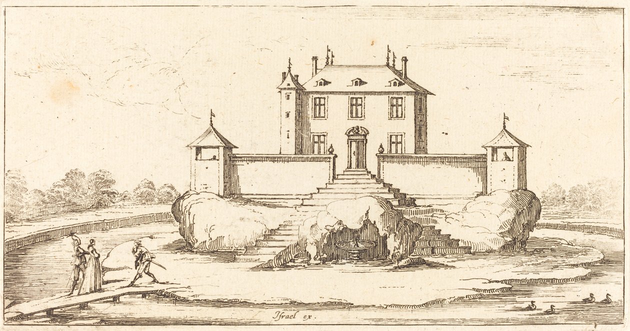 Manzara by After Jacques Callot