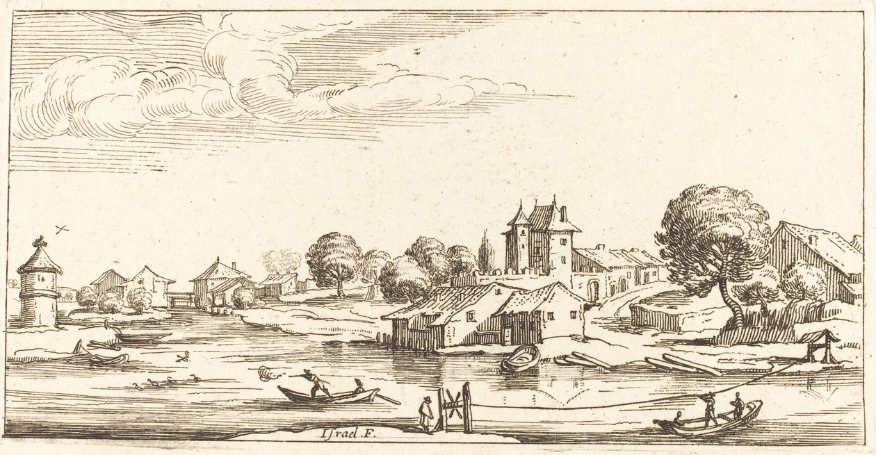 Manzara by After Jacques Callot