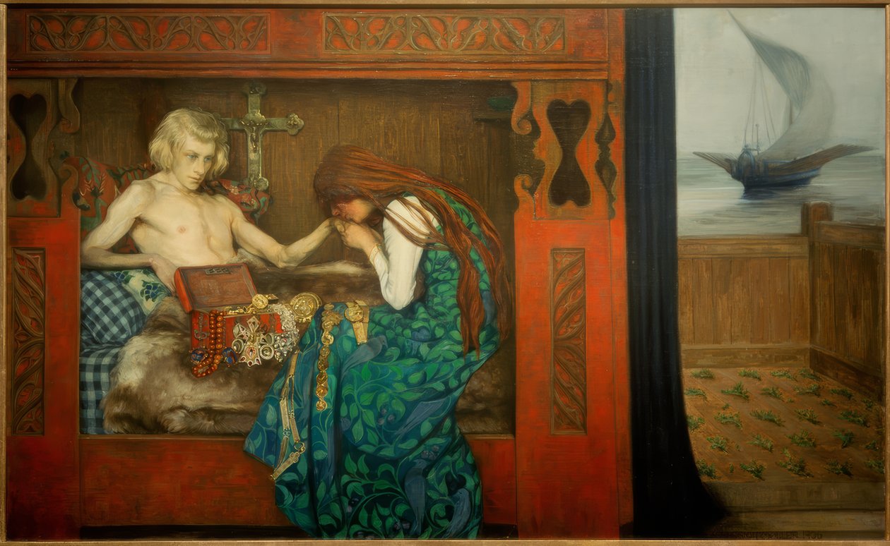 ölen nişanlısı by Agnes Slott Möller