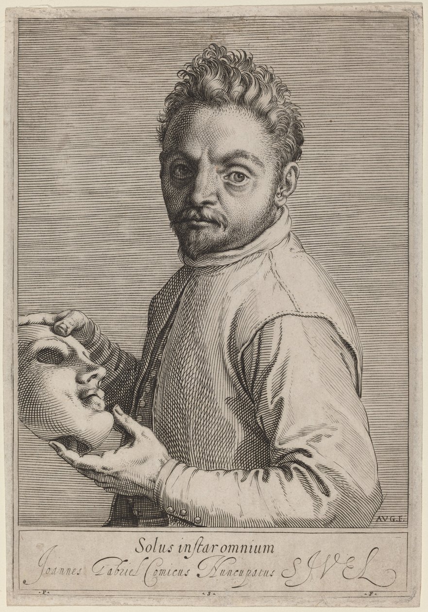 Giovanni Gabrielli by Agostino Carracci