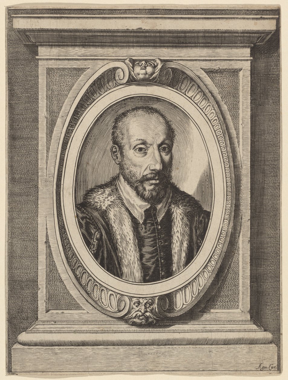 Pietro Antonio Tolentino by Agostino Carracci