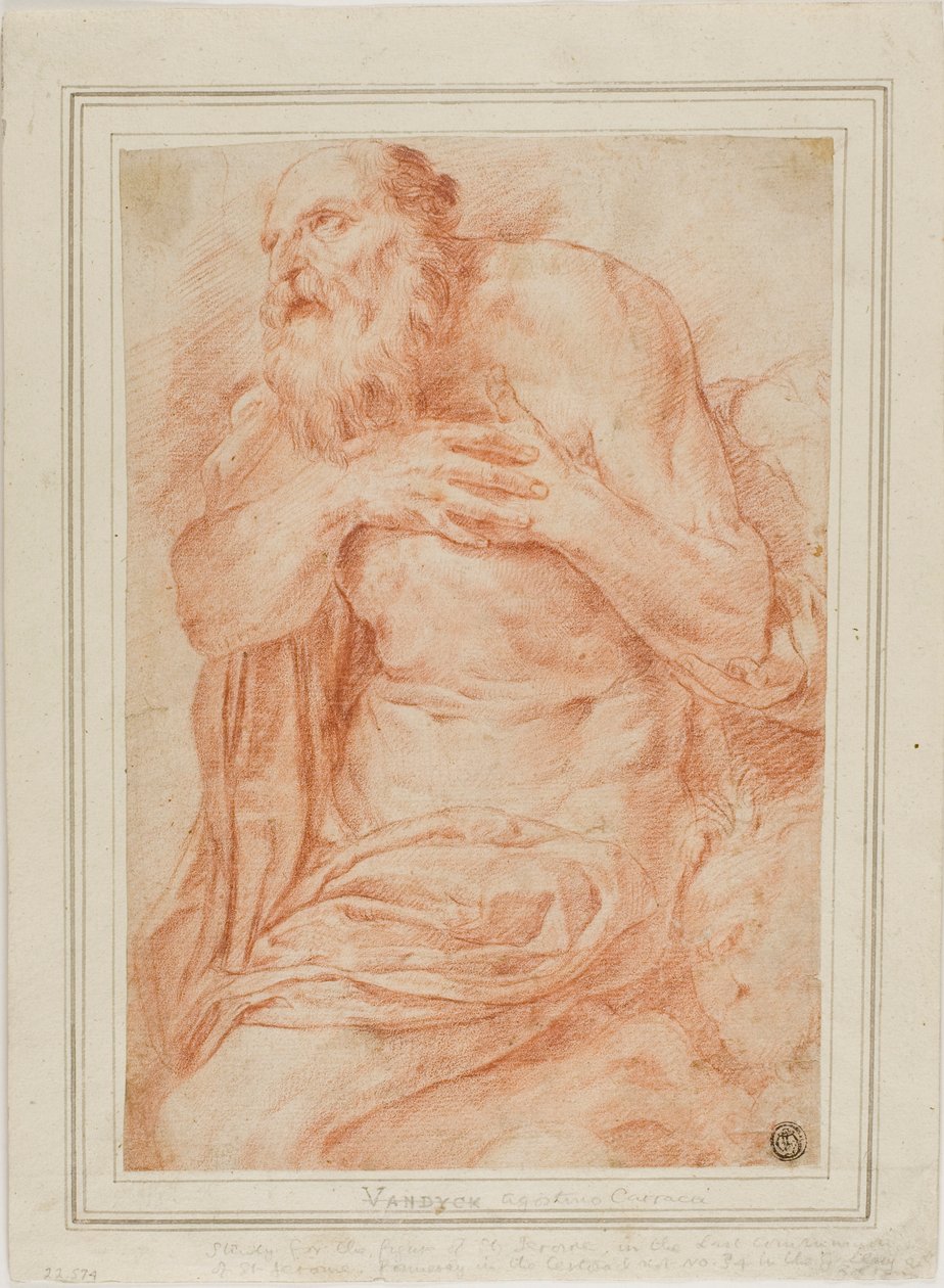 Aziz Jerome by Agostino Carracci