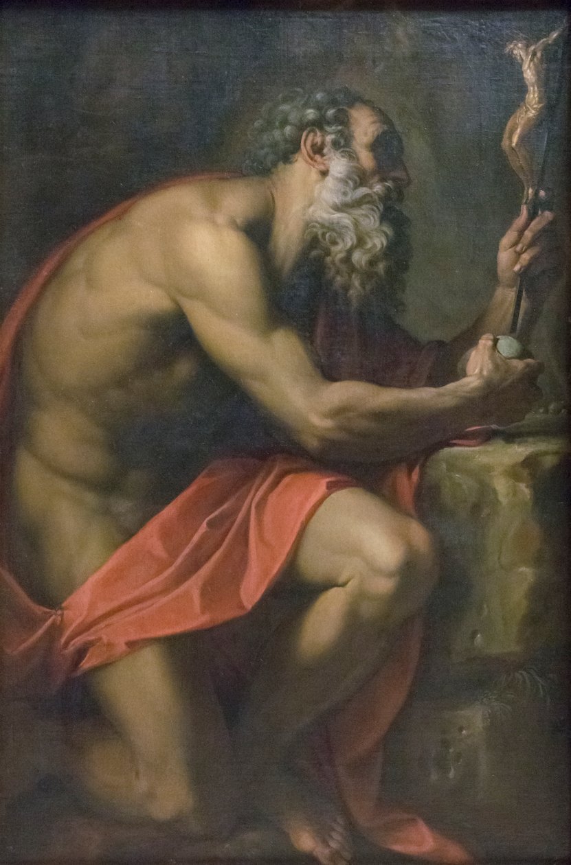 Aziz Jerome by Agostino Carracci