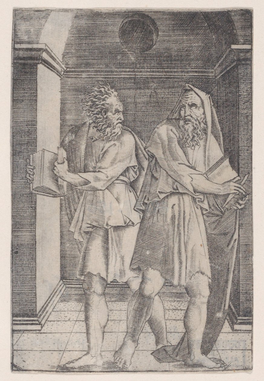 Filozoflar, yaklaşık 1514-36. by Agostino Veneziano
