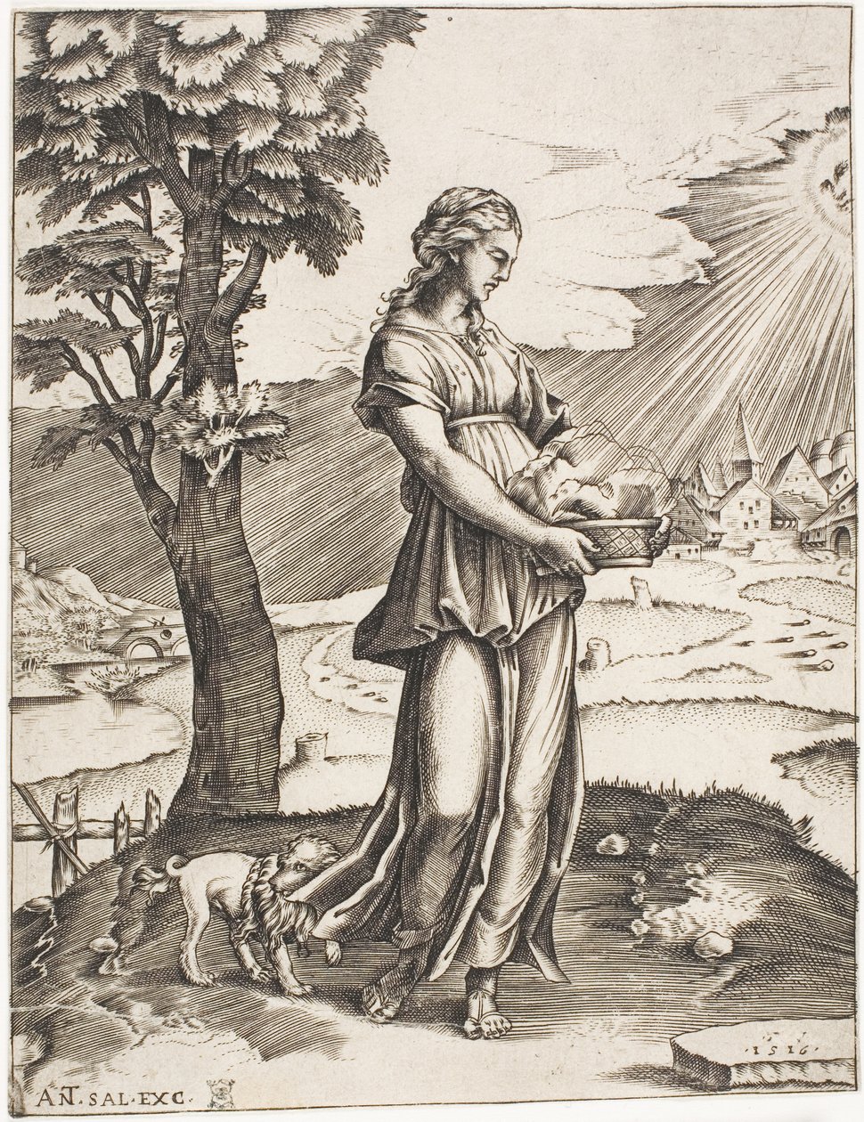 Cumali Sybil by Agostino dei Musi
