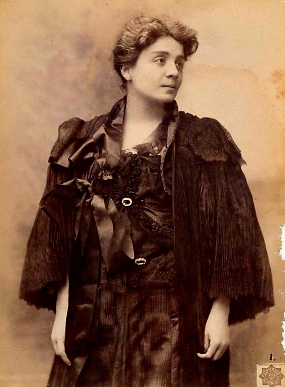 Eleonora Duse, İtalyan aktris, 1896 by Aime Dupont