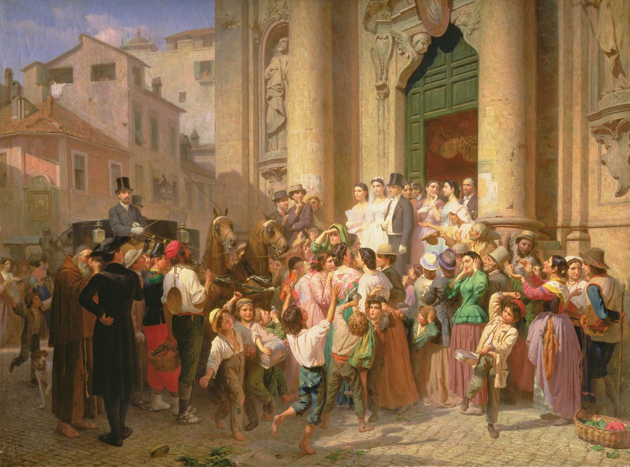 Yanlış ittifak, 1866 by Akim Egorovich Karneev