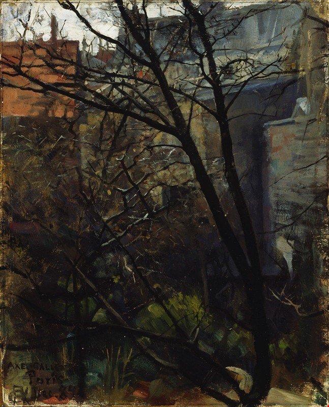 ParishshineLine Takapihanİngilizce: ParishianBatchcardSwenska: BackGuard ThisRarion by Akseli Gallen Kallela