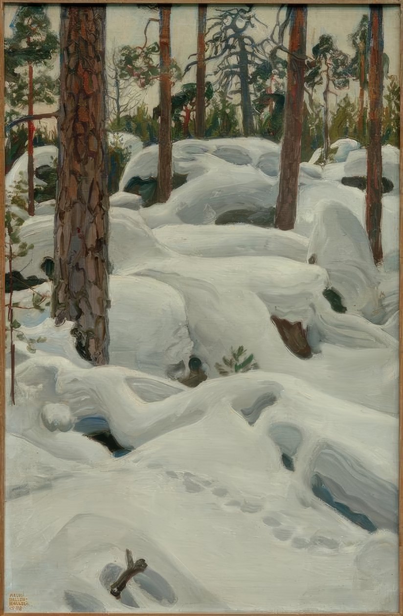 vaşak in by Akseli Valdemar Gallen Kallela