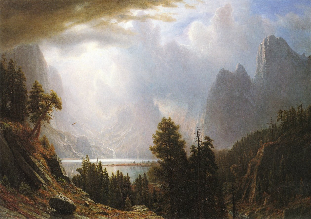 Manzara by Albert Bierstadt