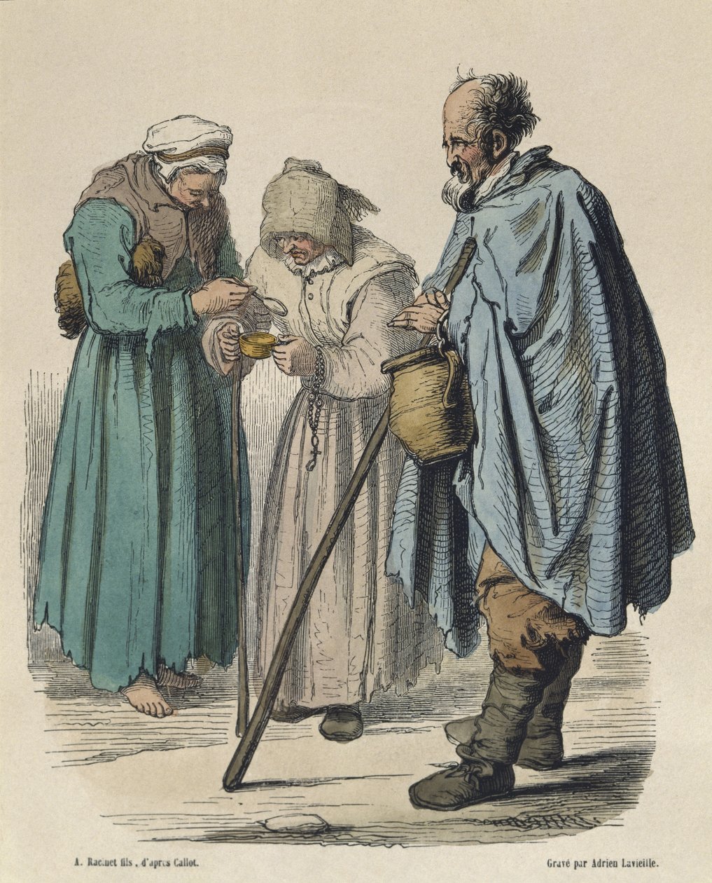 Dilenciler, Jacques Callot