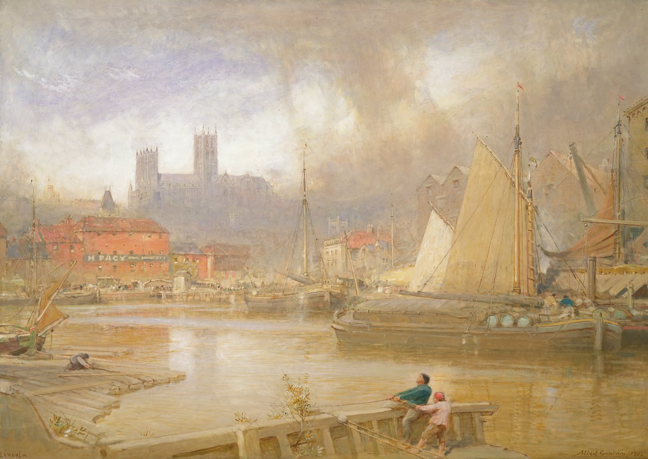 Lincoln by Albert Goodwin