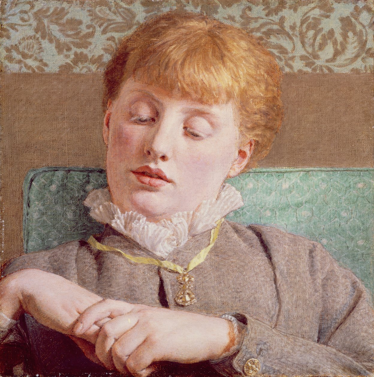 bir kız by Albert Joseph Moore