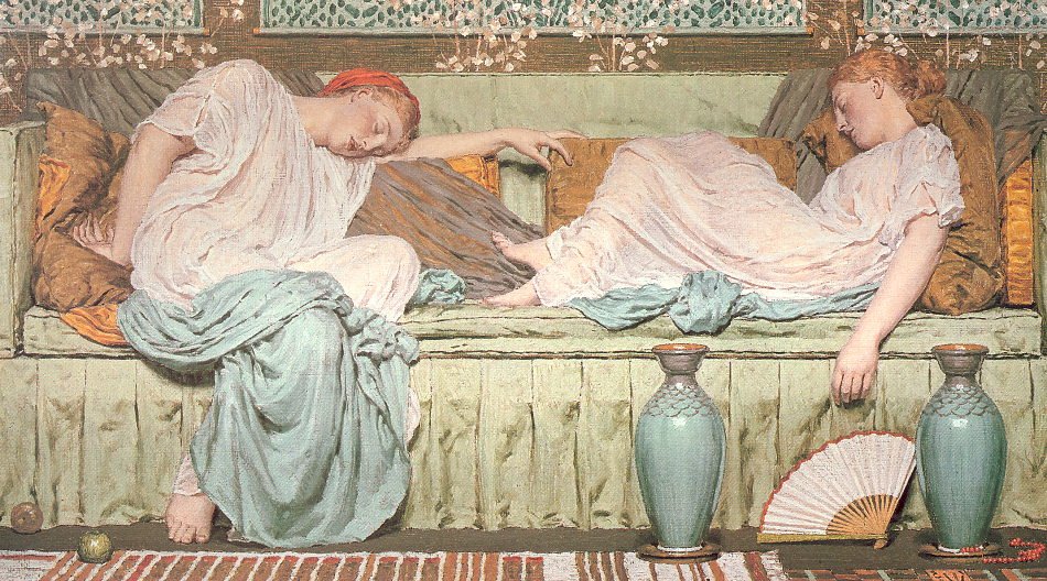 Elmalar by Albert Joseph Moore