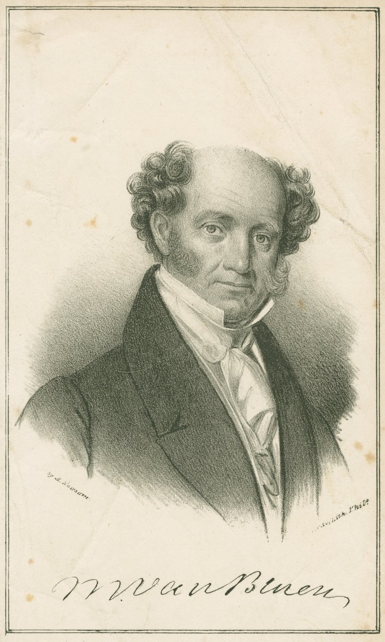 ಮಾರ್ಟಿನ್ ವ್ಯಾನ್ ಬ್ಯೂರೆನ್, 1840 ಟರ್ಕಿಶ್ by Albert Newsam